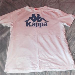 White kappa tee